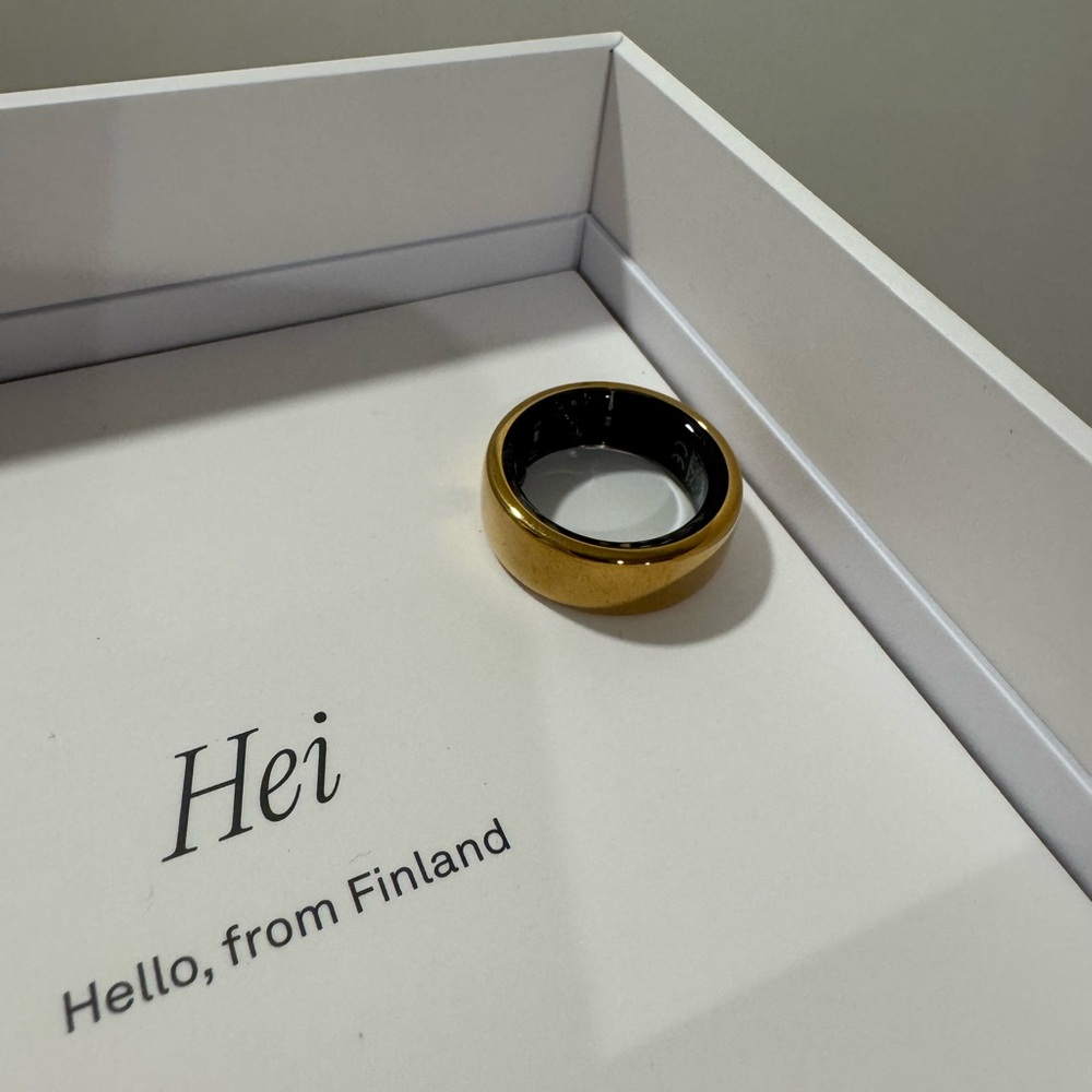 $395 New Oura Ring  - Gold, Size 8, Gen 3